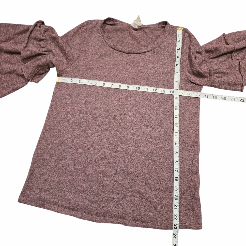 Fantastic Fawn Crewneck Bell Sleeves Top M - Picture 5 of 7